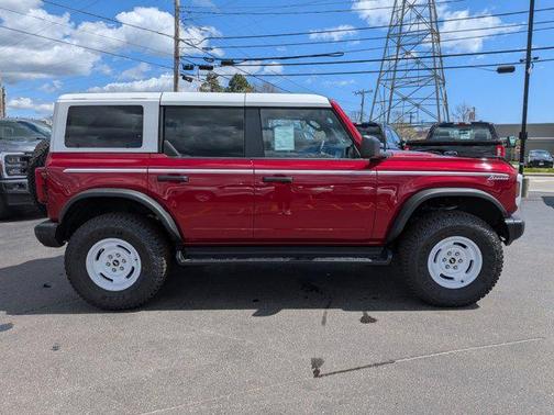 Ruby Red Metallic Tinted Clearcoat 2026 Ford Bronco Heritage Edition