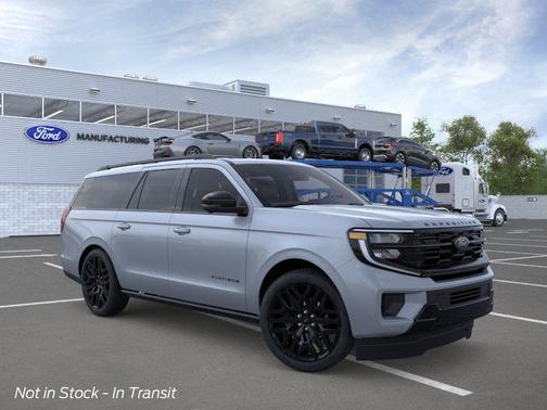 Glacier Gray Metallic Tri-Coat 2026 Ford Expedition Max Platinum