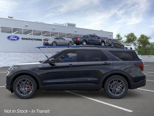Agate Black Metallic 2026 Ford Explorer ST-Line