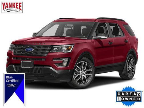 RUBY RED METALLIC TINTED CC 2017 Ford Explorer XLT