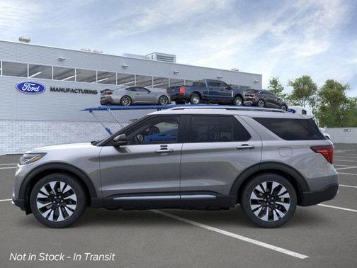 Carbonized Gray Metallic 2026 Ford Explorer Platinum