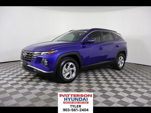 Blue 2022 Hyundai TUCSON SEL