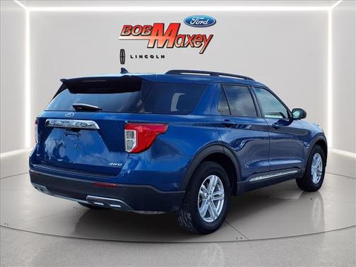 Atlas Blue 2023 Ford Explorer XLT