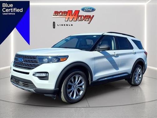 STAR WHITE MET TRI-COAT 2022 Ford Explorer XLT