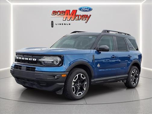 ATLAS BLUE METALLIC 2023 Ford Bronco Sport OUTER BANKS