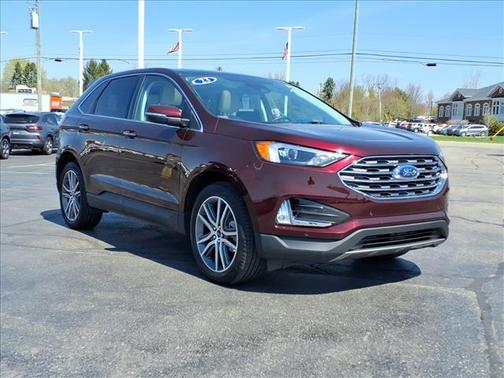 BURGUNDY VELVET MET TINT CC 2023 Ford Edge TITANIUM