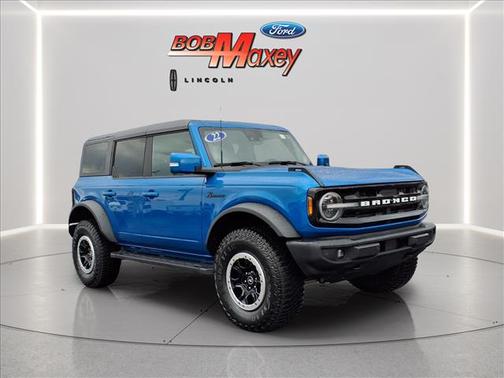 Velocity Blue Metallic 2022 Ford Bronco Base Advanced