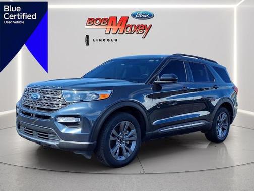 STONE BLUE METALLIC 2024 Ford Explorer XLT