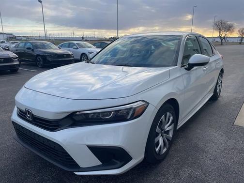 Platinum White Pearl 2023 Honda Civic