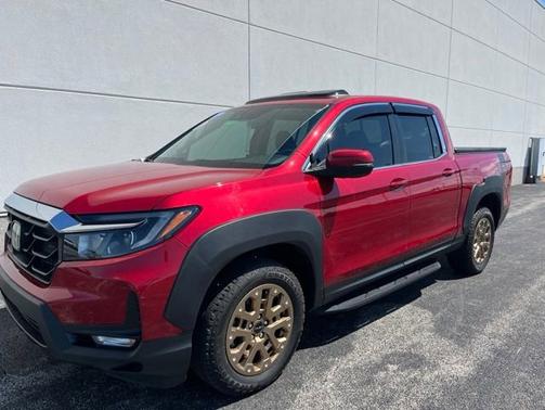 Radiant Red Metallic Ii 2021 Honda Ridgeline