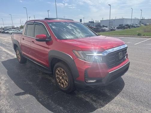 Radiant Red Metallic Ii 2021 Honda Ridgeline