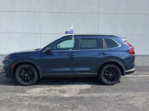 Canyon River Blue Metallic 2025 Honda CR-V Hybrid
