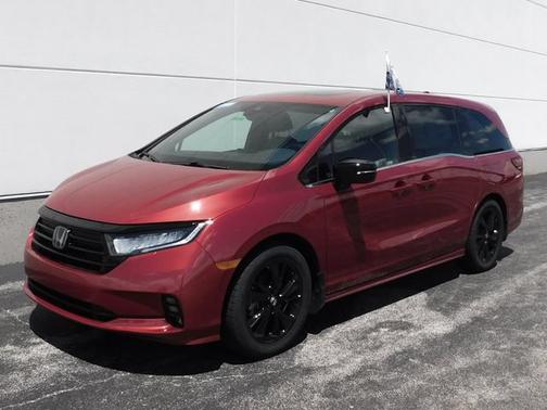 Radiant Red Metallic Ii 2024 Honda Odyssey Minivan