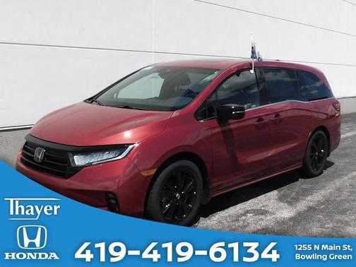 Radiant Red Metallic Ii 2024 Honda Odyssey