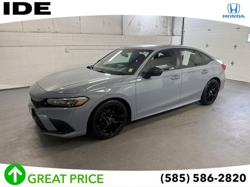 Sonic Gray Pearl 2023 Honda Civic Sport