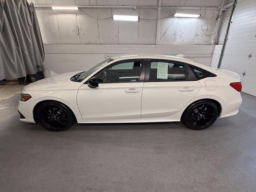 Platinum White Pearl 2023 Honda Civic Sport