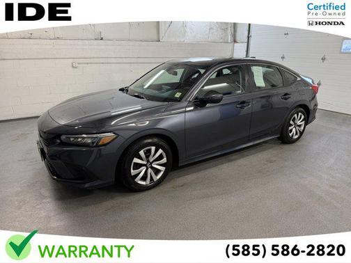 Meteorite Gray Metallic 2023 Honda Civic LX