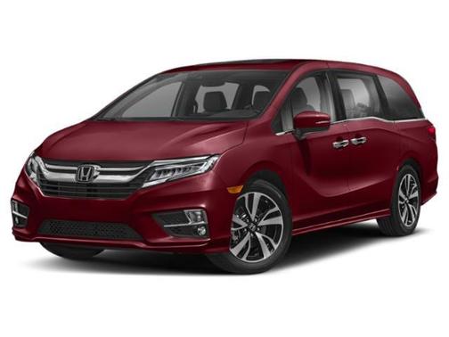 Deep Scarlet Pearl 2019 Honda Odyssey Elite