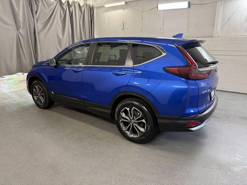 Blue 2021 Honda CR-V AWD EX