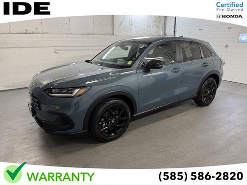 Nordic Forest Pearl 2024 Honda HR-V AWD Sport