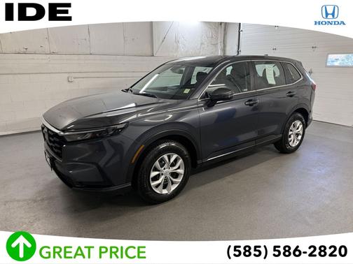 Gray 2024 Honda CR-V LX AWD