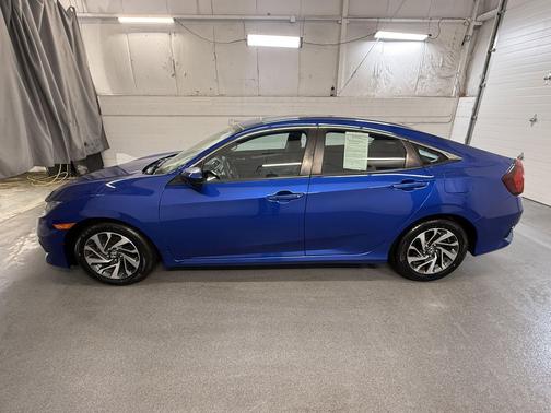 Blue 2016 Honda Civic EX