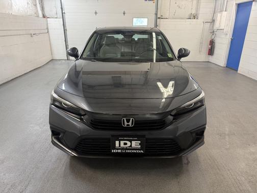 Gray 2023 Honda Civic EX
