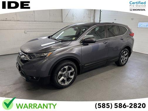 Gray 2017 Honda CR-V EX-L