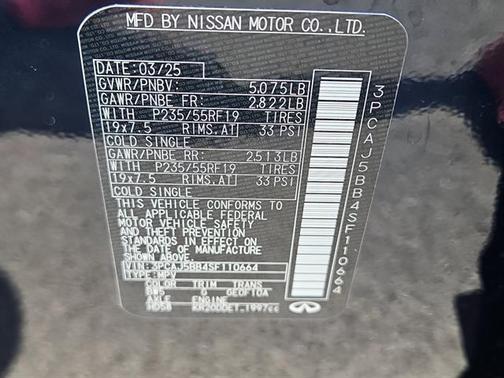 2025 INFINITI QX50 Luxe AWD