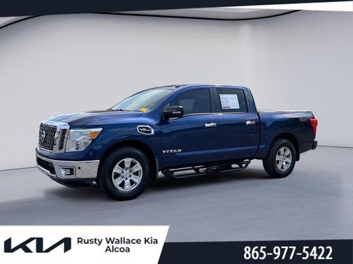 Deep Blue Pearl 2017 Nissan Titan SV