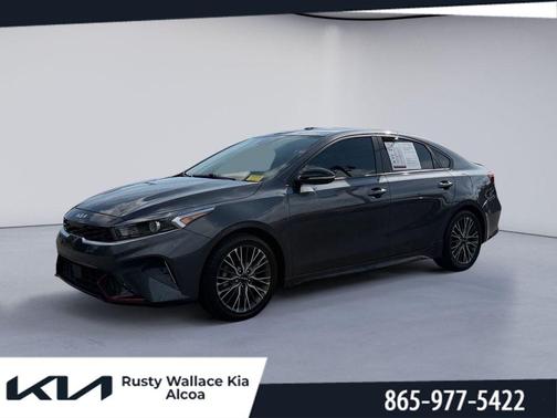 Gravity Gray 2023 Kia Forte GT-Line