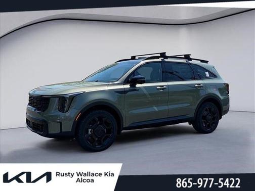 Jungle Green 2026 Kia Sorento SX