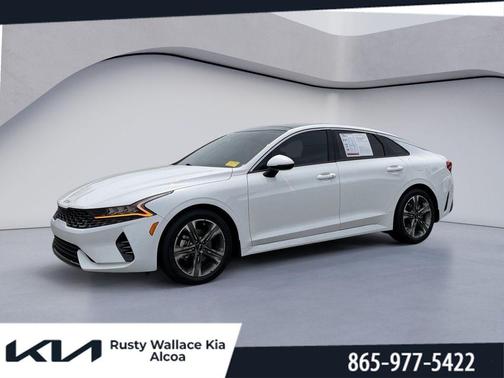 Glacial White Pearl 2023 Kia K5 EX