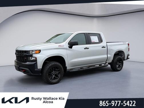 Silver Ice Metallic 2020 Chevrolet Silverado 1500 Custom Trail Boss