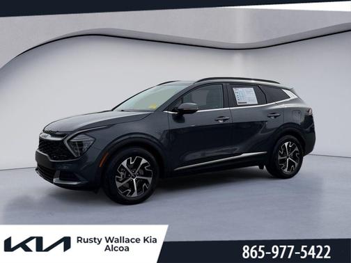 Gravity Gray 2025 Kia Sportage EX