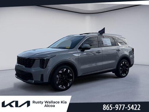 Wolf Gray 2025 Kia Sorento EX