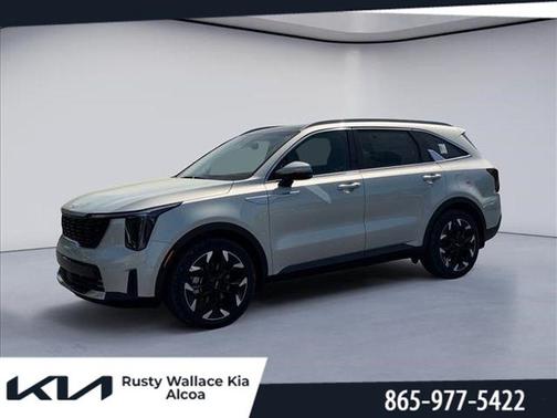 Ivory Silver 2026 Kia Sorento SX