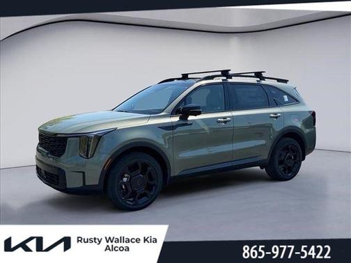Jungle Green 2026 Kia Sorento SX