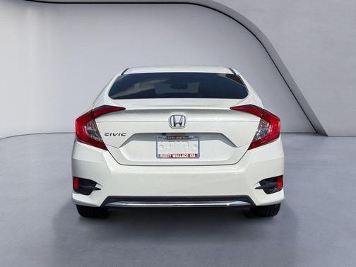 Platinum White Pearl 2019 Honda Civic LX