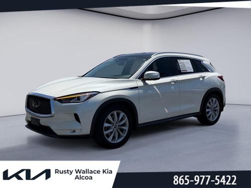 Majestic White 2019 INFINITI QX50 ESSENTIAL