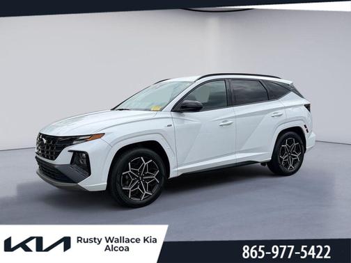 Quartz White 2022 Hyundai TUCSON N Line