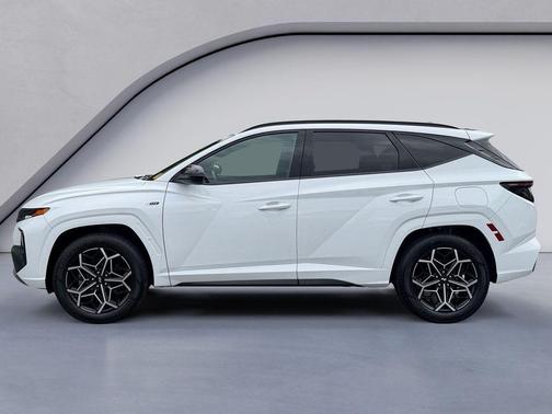 Quartz White 2022 Hyundai TUCSON N Line