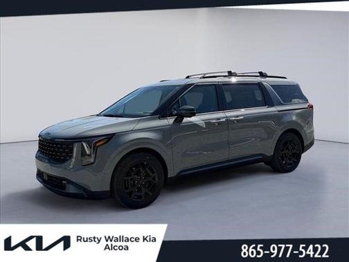 Ceramic Silver 2026 Kia Carnival Hybrid SX