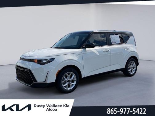 Clear White/Black Roof 2025 Kia Soul S