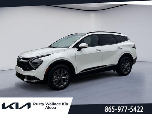 Snow White Pearl 2025 Kia Sportage Hybrid SX-Prestige