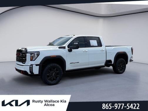 Summit White 2024 GMC Sierra 2500 AT4