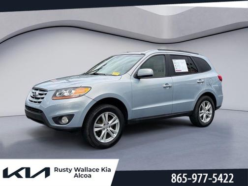 Iridescent Silver Blue Pearl 2010 Hyundai SANTA FE Limited