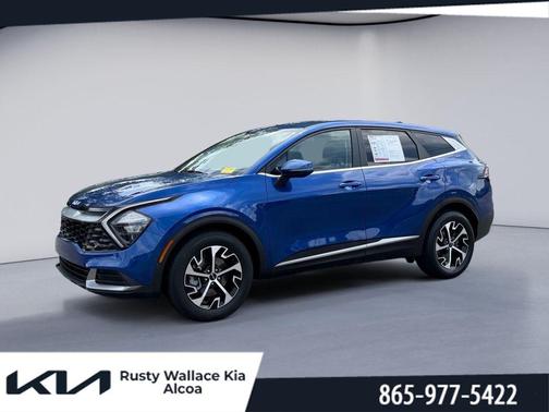 Sapphire Blue 2023 Kia Sportage EX