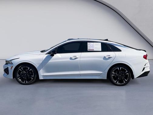 Glacial White Pearl 2021 Kia K5 GT-Line