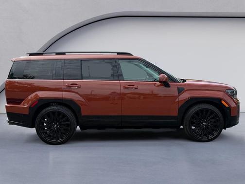 Terracotta Orange 2025 Hyundai SANTA FE Calligraphy